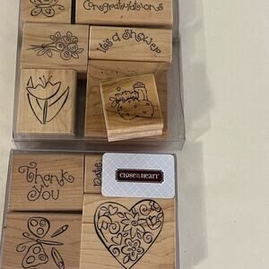 Close to the Heart Multiple sets of stamps